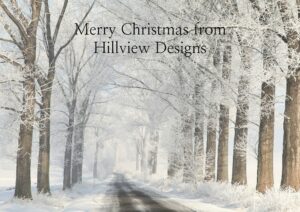 Winter Road Front Personalised